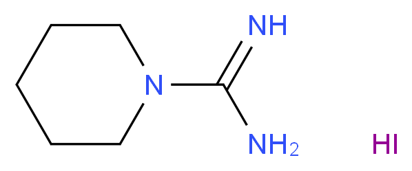 piperidine-1-carboximidamide hydroiodide_分子结构_CAS_)