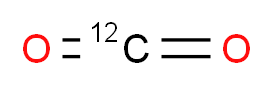 (<sup>1</sup><sup>2</sup>C)methanedione_分子结构_CAS_124-38-9