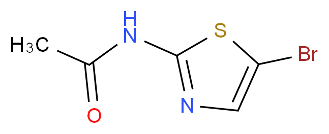 2-Acetamido-5-bromo-1,3-thiazole_分子结构_CAS_7336-54-1)