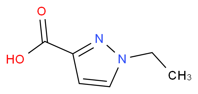 1-Ethyl-1H-pyrazole-3-carboxylic acid_分子结构_CAS_400755-44-4)