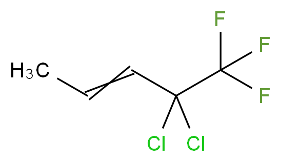 4,4-Dichloro-5,5,5-trifluoropent-2-ene_分子结构_CAS_)