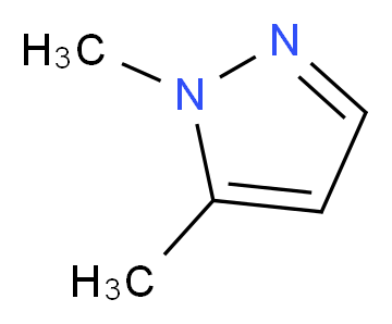 1,5-dimethyl-1H-pyrazole_分子结构_CAS_694-31-5