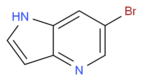 6-Bromo-1H-pyrrolo[3,2-b]pyridine_分子结构_CAS_944937-53-5)