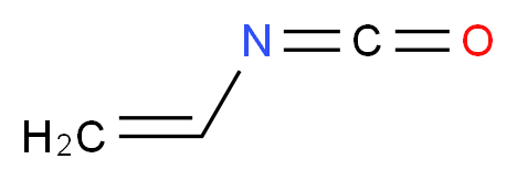 异氰酸乙烯酯_分子结构_CAS_3555-94-0)