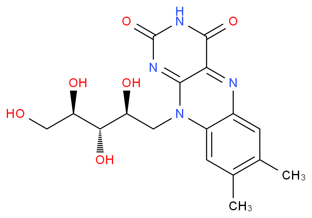 CAS_83-88-5 分子结构