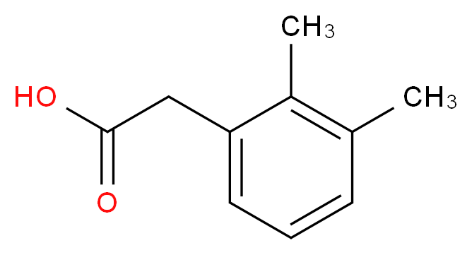 2-(2,3-dimethylphenyl)acetic acid_分子结构_CAS_30981-98-7