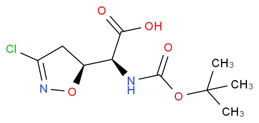N-tert-Butoxycarbonyl Acivicin _分子结构_CAS_73684-59-0)
