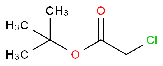 氯乙酸叔丁酯_分子结构_CAS_107-59-5)