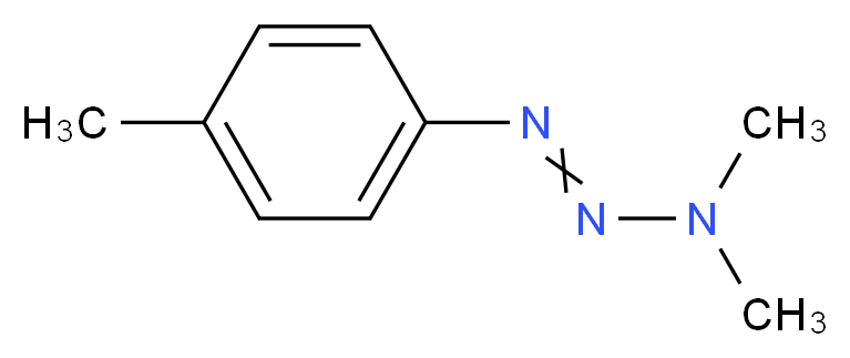 3,3-dimethyl-1-(4-methylphenyl)triaz-1-ene_分子结构_CAS_7203-89-6