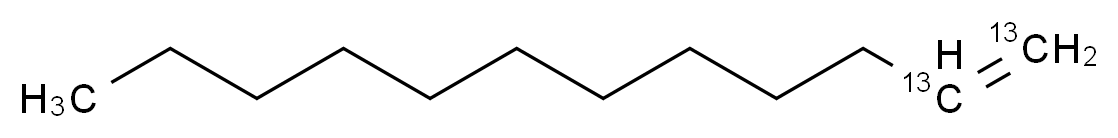 (1,2-<sup>1</sup><sup>3</sup>C<sub>2</sub>)dodec-1-ene_分子结构_CAS_198332-88-6