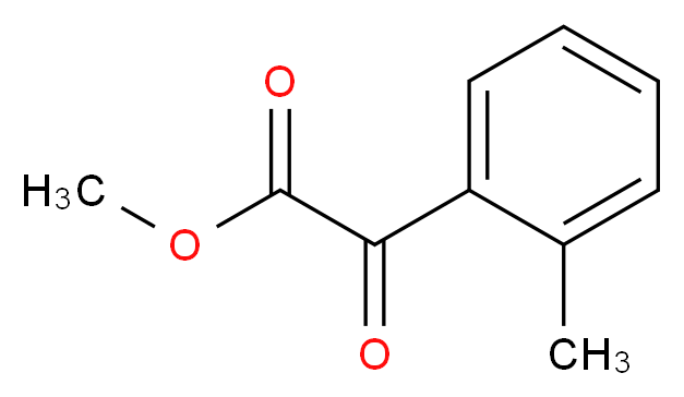 Methyl 2-oxo-2-o-tolylacetate_分子结构_CAS_34966-54-6)