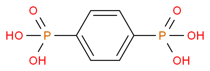 Benzene-1,4-diphosphonic acid_分子结构_CAS_880-68-2)