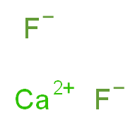 萤石, 天然矿物, 大约 0.06-0.19in_分子结构_CAS_14542-23-5)