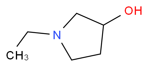 N-乙基-3-吡咯烷醇_分子结构_CAS_30727-14-1)