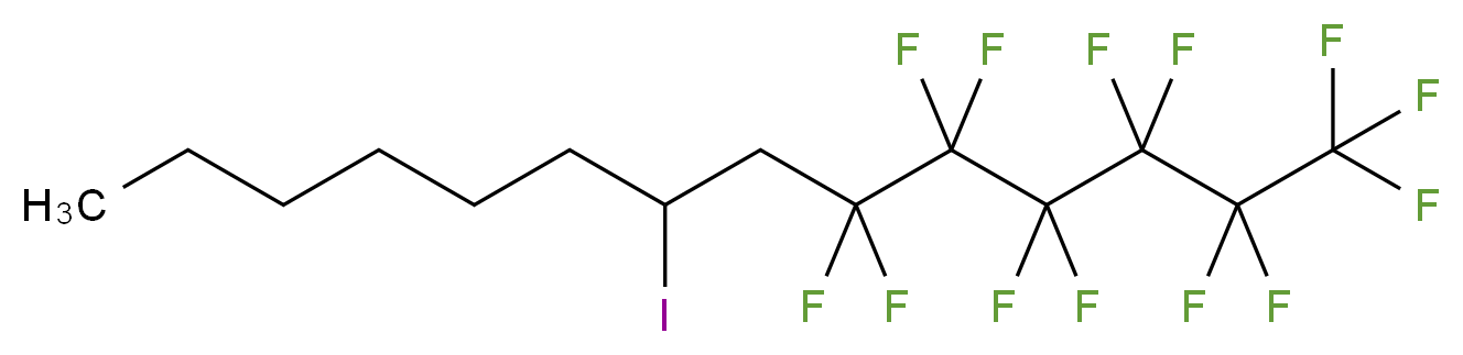 2-Iodo-1-(perfluorohex-1-yl)octane_分子结构_CAS_109574-84-7)