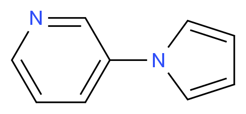 N(3-PYRIDYL)PYRROLE_分子结构_CAS_72692-99-0)