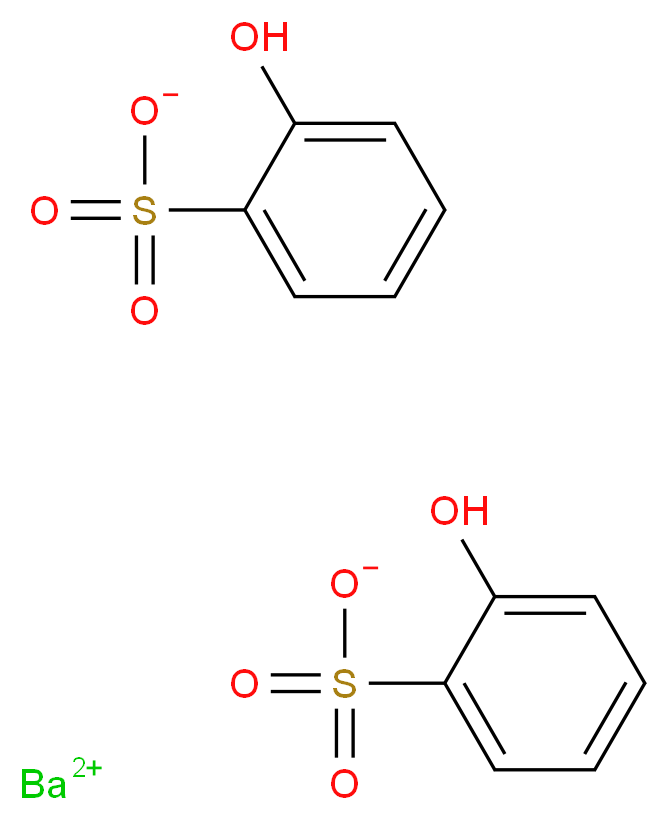 BARIUM PHENOLSULFONATE_分子结构_CAS_1300-37-4)