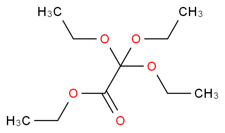 ethyl 2,2,2-triethoxyacetate_分子结构_CAS_57267-03-5)