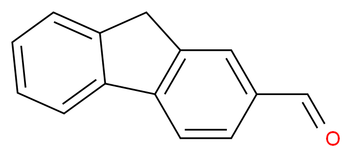 9H-fluorene-2-carbaldehyde_分子结构_CAS_30084-90-3