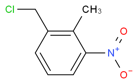 1-(chloromethyl)-2-methyl-3-nitrobenzene_分子结构_CAS_60468-54-4)