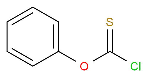 phenyl chloromethanethioate_分子结构_CAS_1005-56-7