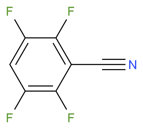2,3,5,6-四氟苯甲腈_分子结构_CAS_5216-17-1)