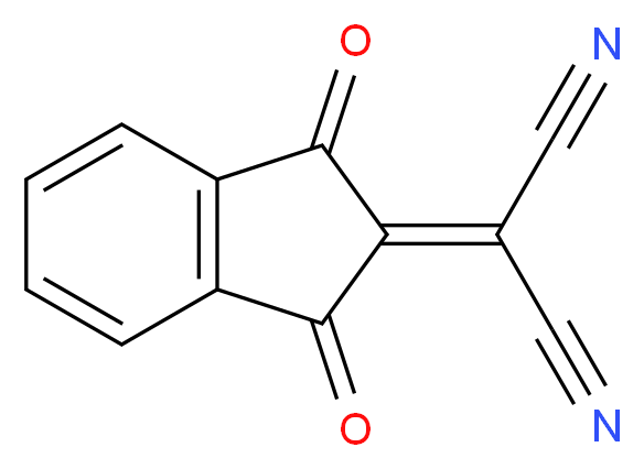 2-(Dicyanomethylene)indan-1,3-dione 98%_分子结构_CAS_16954-74-8)