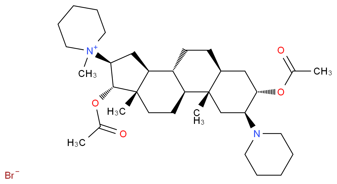 Vecuronium Bromide _分子结构_CAS_50700-72-6)