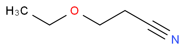 3-ethoxypropanenitrile_分子结构_CAS_2141-62-0)