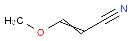 3-甲氧基丙烯腈，异构体混合物_分子结构_CAS_60838-50-8)