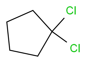 1,1-dichlorocyclopentane_分子结构_CAS_31038-06-9