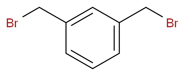 α,α′-二溴-间二甲苯_分子结构_CAS_626-15-3)