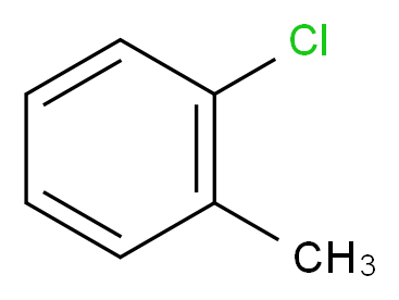CAS_95-49-8 分子结构
