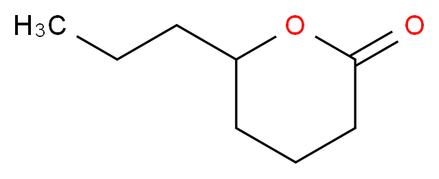 6-propyloxan-2-one_分子结构_CAS_698-76-0