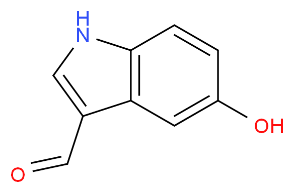 5-Hydroxy-1H-indole-3-carbaldehyde_分子结构_CAS_3414-19-5)