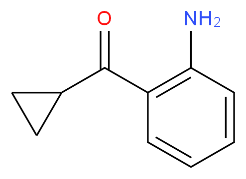 (2-Amino-phenyl)-cyclopropyl-methanone_分子结构_CAS_136832-46-7)