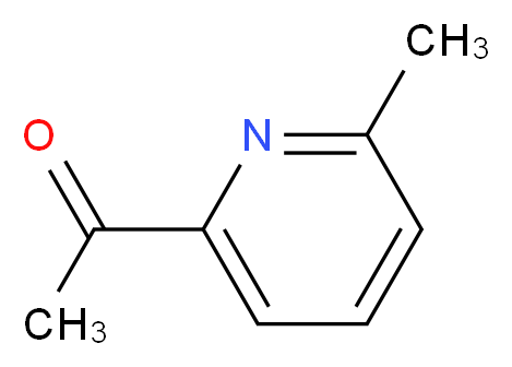 2-Acetyl-6-methylpyridine_分子结构_CAS_6940-57-4)