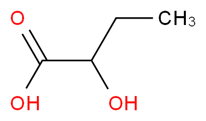 2-hydroxybutanoic acid_分子结构_CAS_565-70-8
