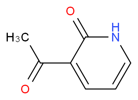 3-Acetyl-2(1H)-pyridinone_分子结构_CAS_62838-65-7)