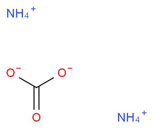 diammonium carbonate_分子结构_CAS_506-87-6