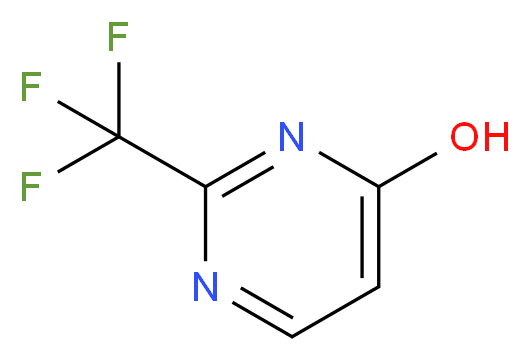 4-Hydroxy-2-(trifluoromethyl)pyrimidine 97%_分子结构_CAS_1546-80-1)