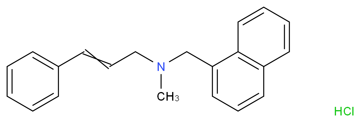 Naftifine Hydrochloride_分子结构_CAS_65473-14-5)