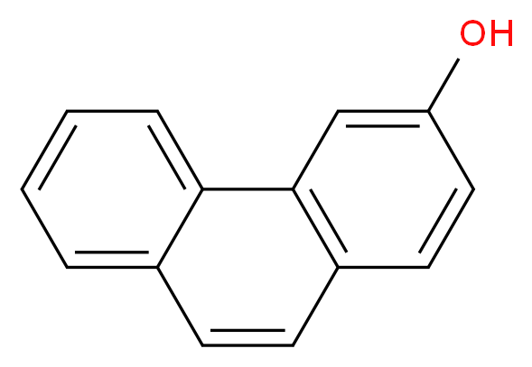 phenanthren-3-ol_分子结构_CAS_605-87-8