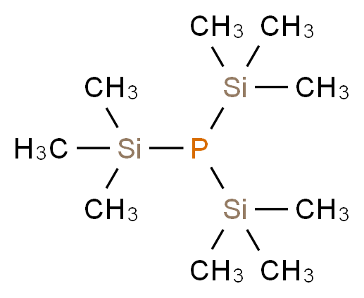 三(三甲硅烷基)膦_分子结构_CAS_15573-38-3)