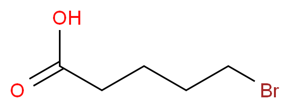 5-bromopentanoic acid_分子结构_CAS_2067-33-6