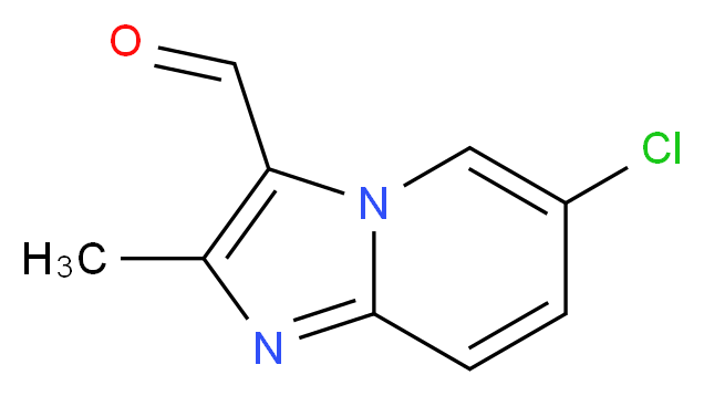 6-chloro-2-methylimidazo[1,2-a]pyridine-3-carbaldehyde_分子结构_CAS_728864-61-7)