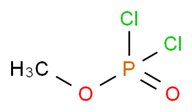 methoxyphosphonoyl dichloride_分子结构_CAS_677-24-7