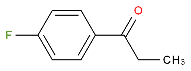 4'-氟苯丙酮_分子结构_CAS_456-03-1)