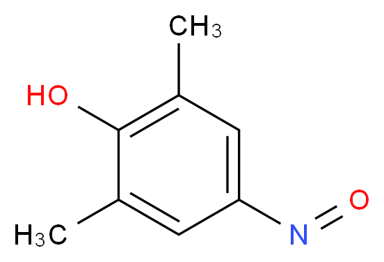 2,6-Dimethyl-4-nitrosophenol_分子结构_CAS_13331-93-6)