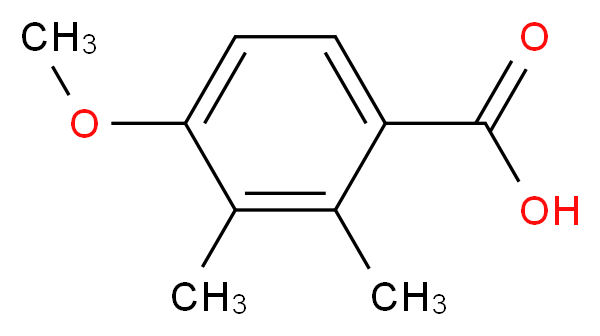 4-methoxy-2,3-dimethylbenzoic acid_分子结构_CAS_5628-61-5